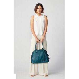 Wanderers Travel Co The Banff Handbag Azzurra Purse Teal Crossbody Leather